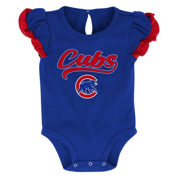 Chicago Cubs Newborn Infant Baby Onesie