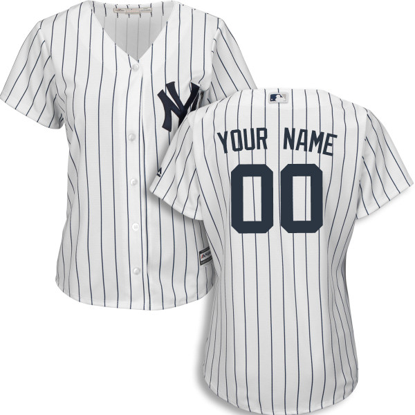 Yankees Women's Personalized Home Jersey