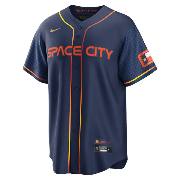 FOX Sports: MLB on X: The Astros revealed their 'Space City' Nike City  Connect uniforms 🚀⭐️ 📷: @astros  / X