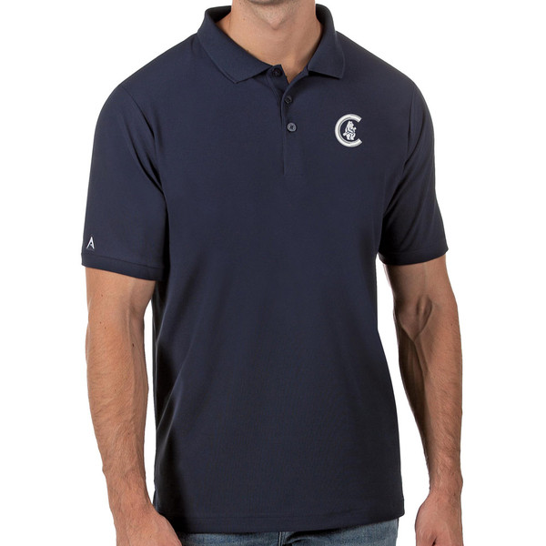 Antigua Men's Navy Dallas Cowboys Legacy Pique Polo