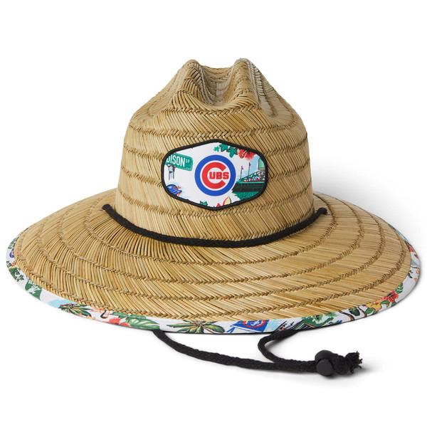 Chicago Cubs MLB Team Color Straw Hat