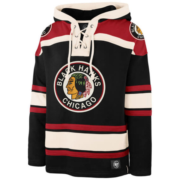 Old Time Hockey Men's Chicago Blackhawks Lacer Hoodie - Macy's