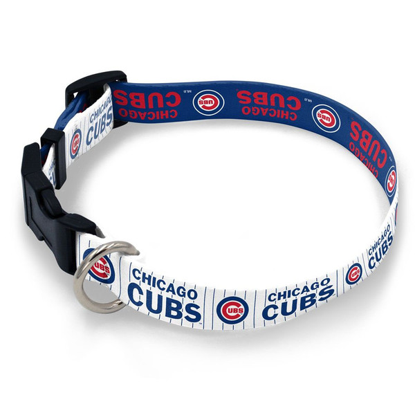Chicago Cubs Nylon Dog Collar