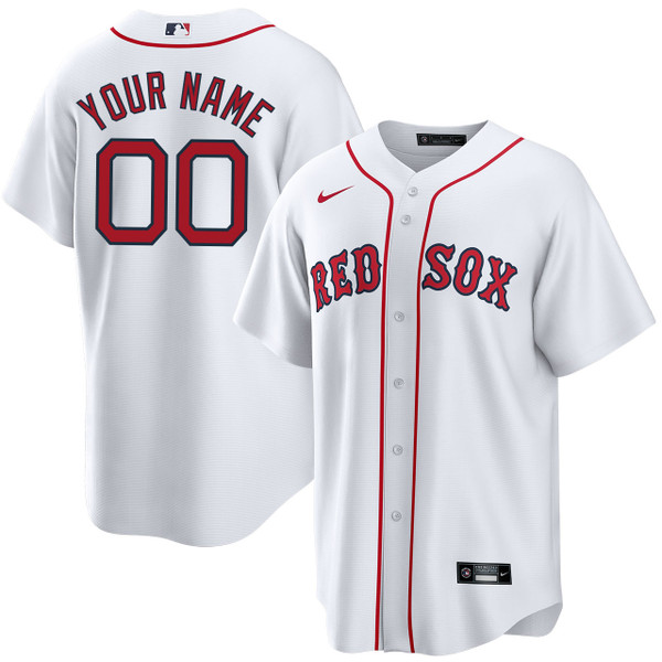 Boston Red Sox Personalized Home Jersey