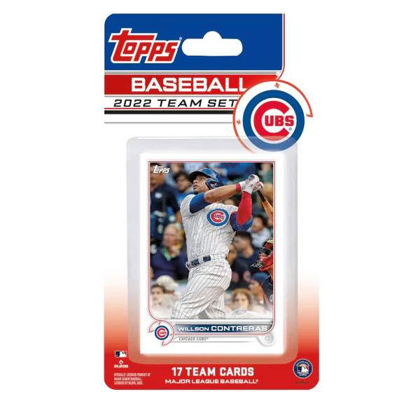 2023 Topps Chicago Cubs Baseball Cards Team Set