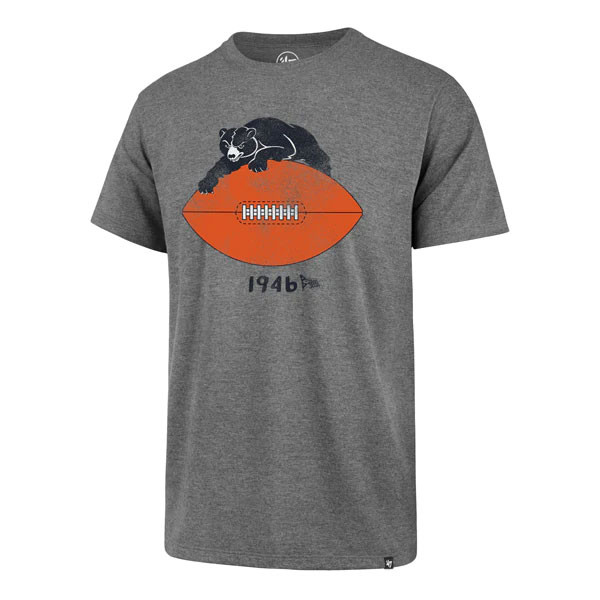 Chicago Bears White Super Rival Football Tee