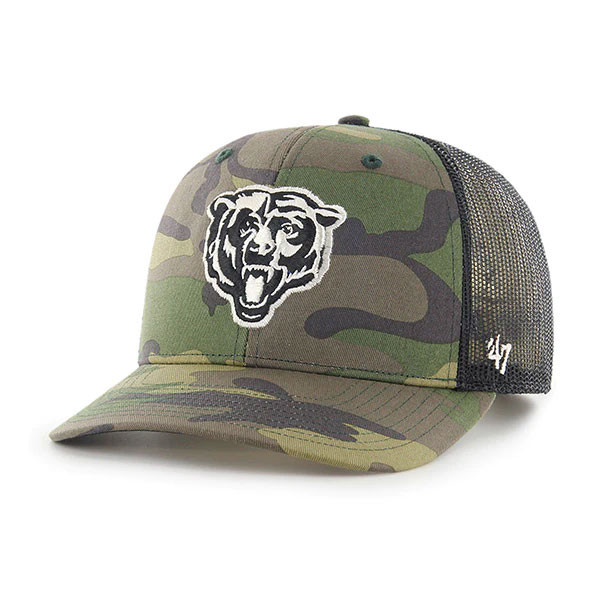 Detroit Tigers '47 Trucker Snapback Hat - Camo