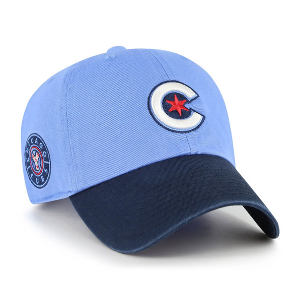 Miami Marlins '47 City Connect Clean Up Adjustable Hat - Blue