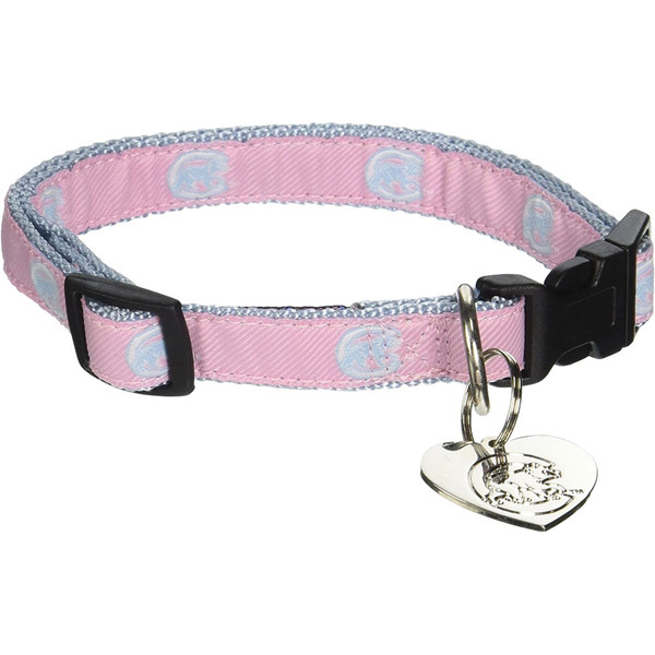 Pink raiders clearance dog collar