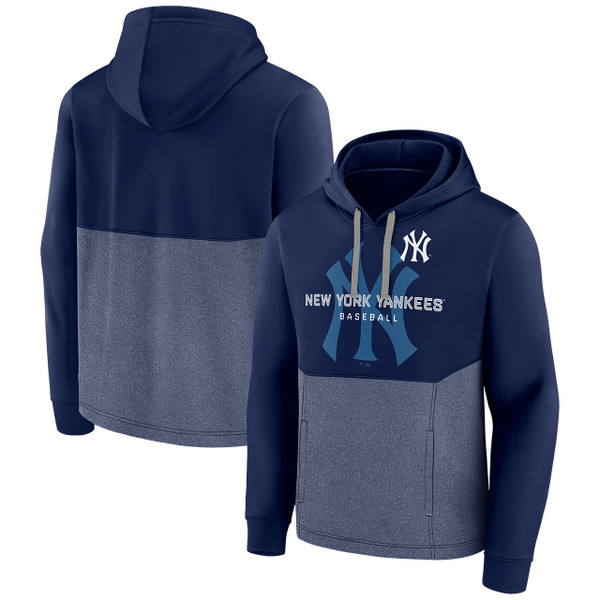 Men's Fanatics Branded Navy New York Yankees Call The Shots Pullover Hoodie