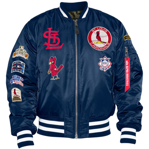 St. Louis Cardinals x Alpha Industries® MA-1 Squadron Bomber Jacket by New  Era®