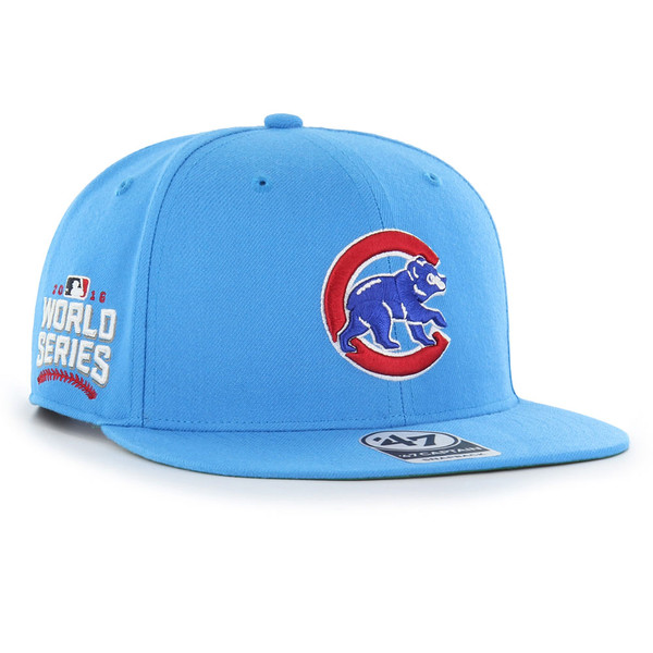 Chicago Cubs Men's 47 Brand Captain Snapback Hat