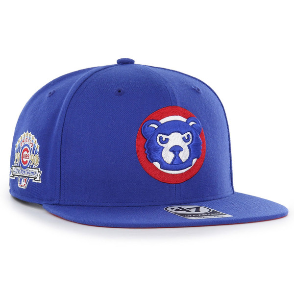 Chicago Cubs Sure Shot 2-Tone Captain Snapback by '47