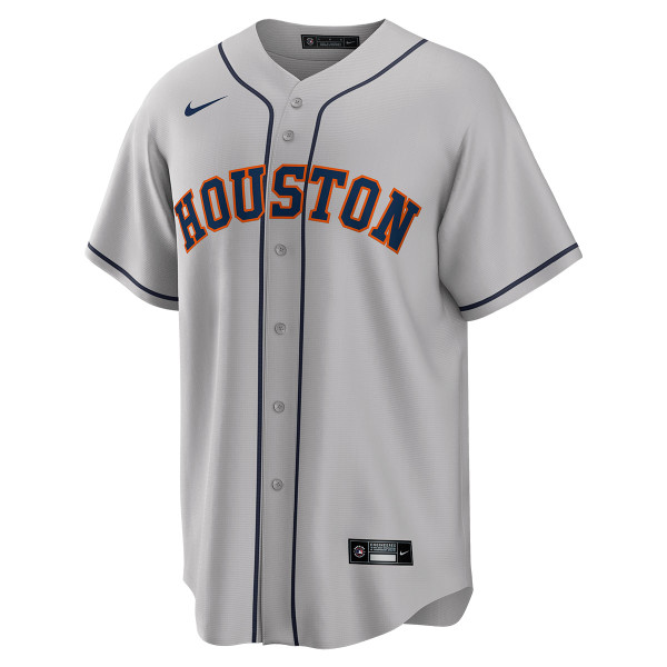 Nike Men's Chicago Cubs Gray Road Replica Team Jersey