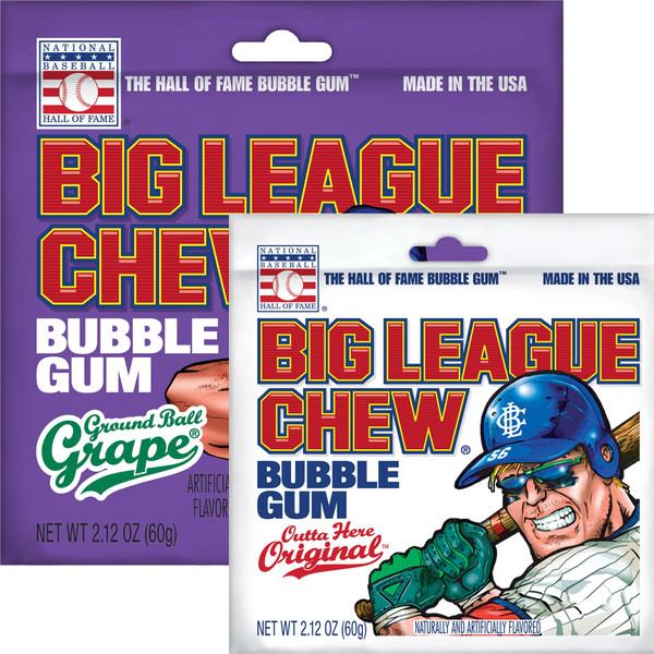 Big League Chew Gum - Ground Ball Grape