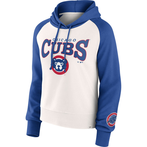 MLB Women's Chicago Cubs Royal Pullover Hoodie