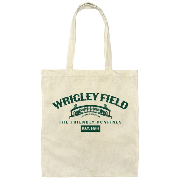 Wrigley Field Canvas Tote Bag Wrigley Field Bags