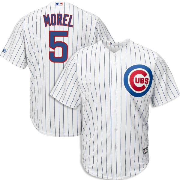 Toddler Chicago Cubs Majestic White Home Cool Base Jersey