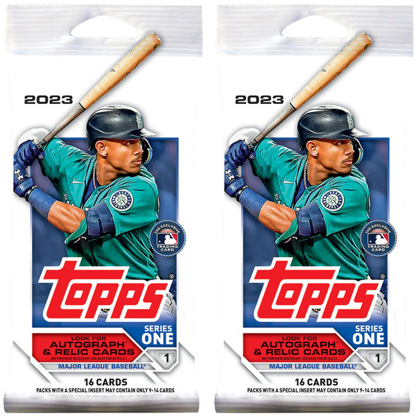 2023 Topps Baseball Series 2 Factory Sealed Blaster Box with an