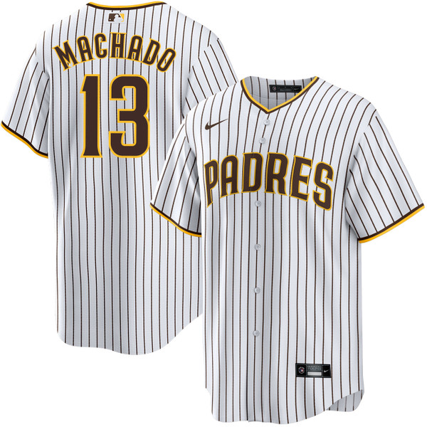 Manny Machado San Diego Padres Home Jersey by NIKE