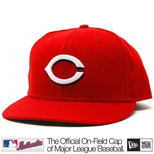 Cincinnati Reds New Era Alternate Authentic Collection On-Field 59FIFTY  Fitted Hat - Black/Red