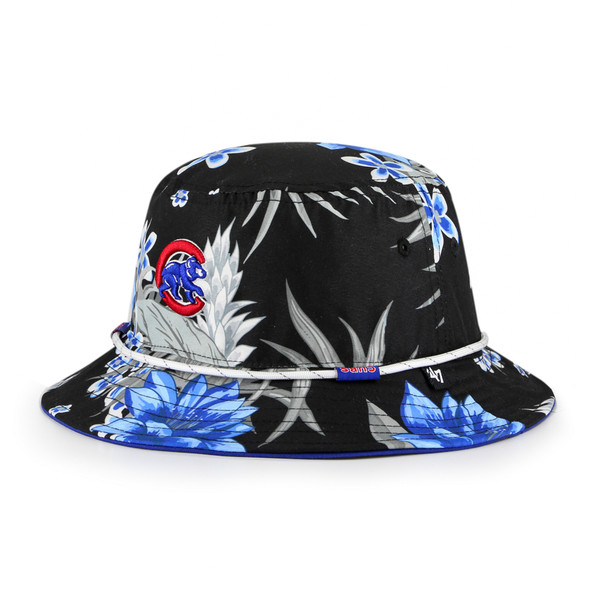 San Diego Padres '47 Dark Tropic Bucket Hat - White