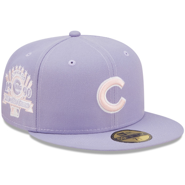 New Era Hat - Philadelphia Phillies - Lilac / Purple - 7 3/8 / Lilac /  Purple