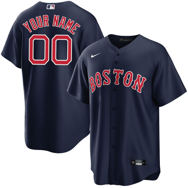 Women’s Boston Red Sox Navy Replica 2020 Alternate Custom Jersey