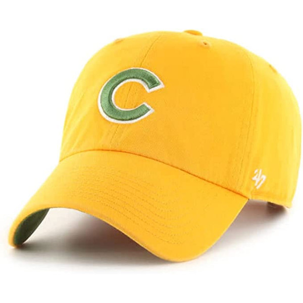 Chicago Cubs Gold Ballpark Adjustable Hat by '47