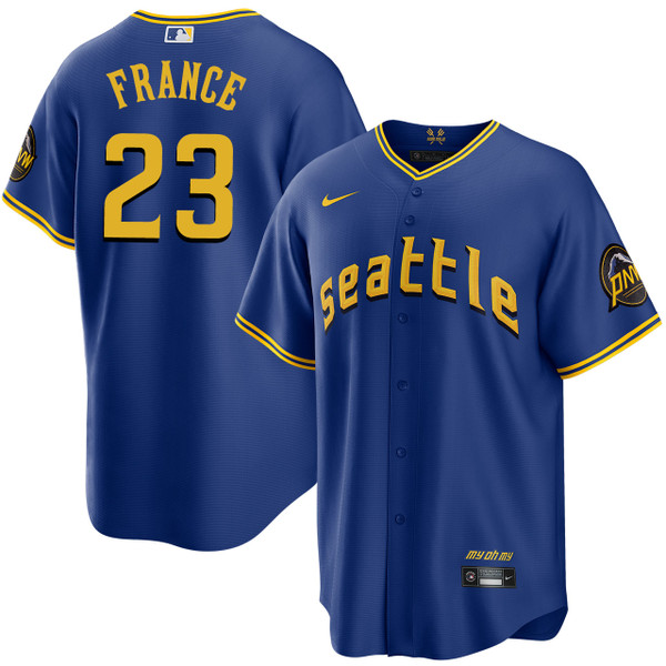 Ty France Seattle Mariners City Connect Jersey by NIKE