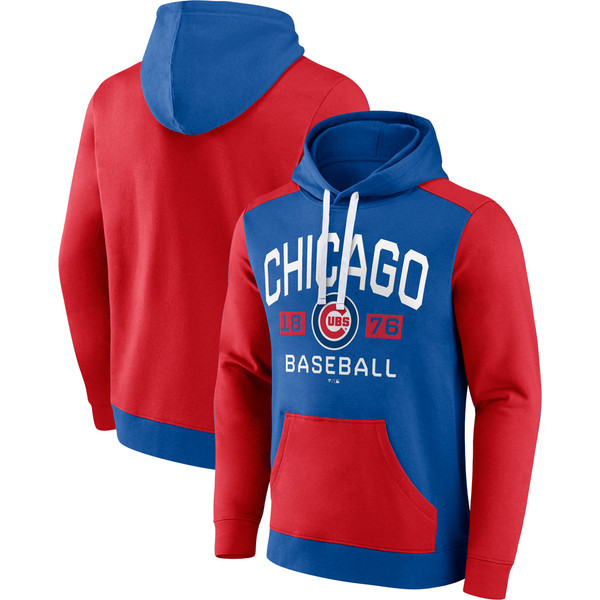 Men's Fanatics Branded Royal Chicago Cubs Heart & Soul Pullover Hoodie