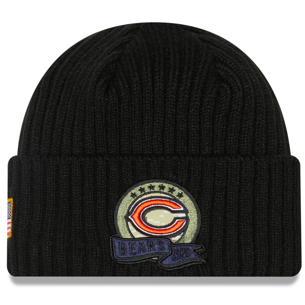 Kansas City Chiefs 2022 SALUTE-TO-SERVICE Knit Beanie Hat