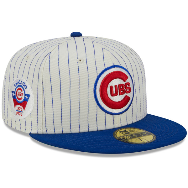 Chicago Cubs Retro Jersey Script 59FIFTY Fitted Hat