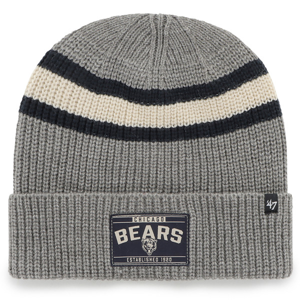 Las Vegas Raiders Men's 47 Bering Cuffed Pom Knit Hat