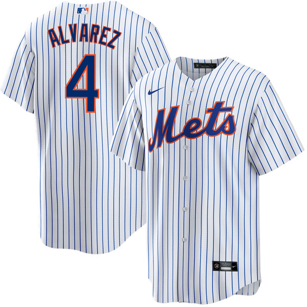 Francisco Alvarez New York Mets Home Jersey by NIKE