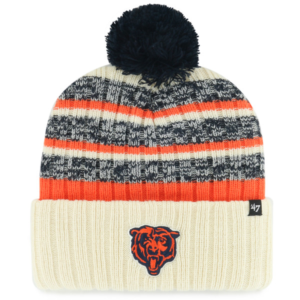 Detroit Tigers THE-CALGARY Orange-Navy Knit Beanie Hat by Twins 4