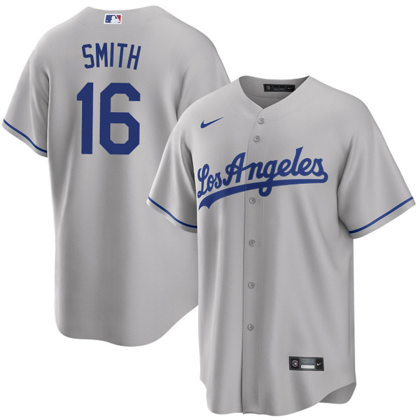 Will Smith Men's Nike White Los Angeles Dodgers Home Replica Custom Jersey