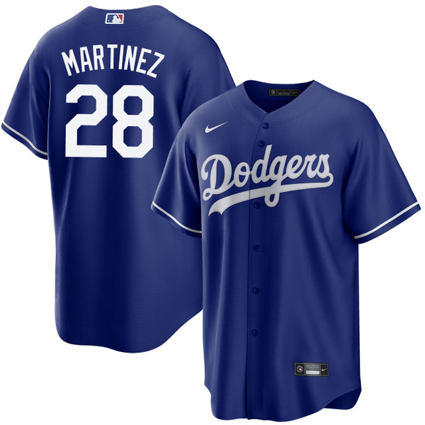 J.D. Martinez Los Angeles Dodgers Royal Alternate Jersey by NIKE