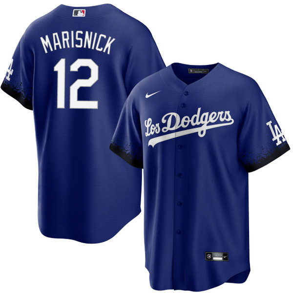 Jake Marisnick Los Angeles Dodgers Los Dodgers City Connect Jersey by NIKE