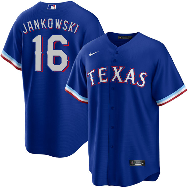 Official Travis Jankowski Texas Rangers Jerseys, Rangers Travis