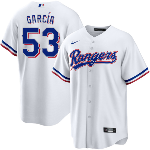 Men's Texas Rangers Adolis García Nike Navy 2021 MLB All-Star Game  Authentic Player Jersey