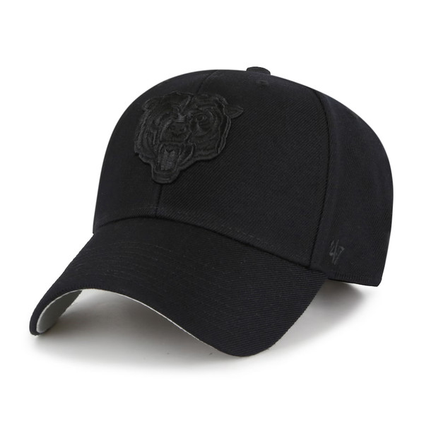 Chicago Bears Blackout MVP Adjustable Hat by '47