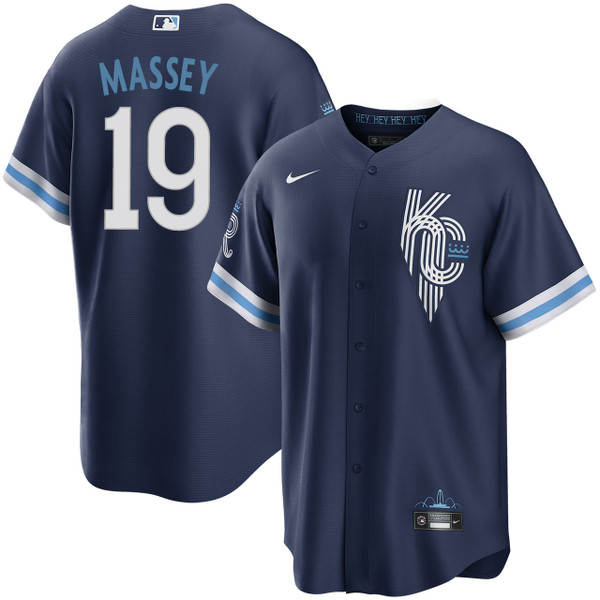 Michael Massey Kansas City Royals City Connect Jersey by NIKE