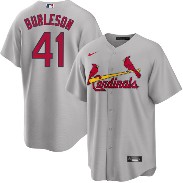 Alec Burleson St. Louis Cardinals Road Jersey by NIKE