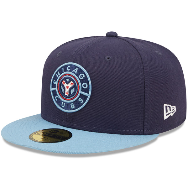 New Era City Connect Chicago Cubs 59FIFTY, navy / light blue