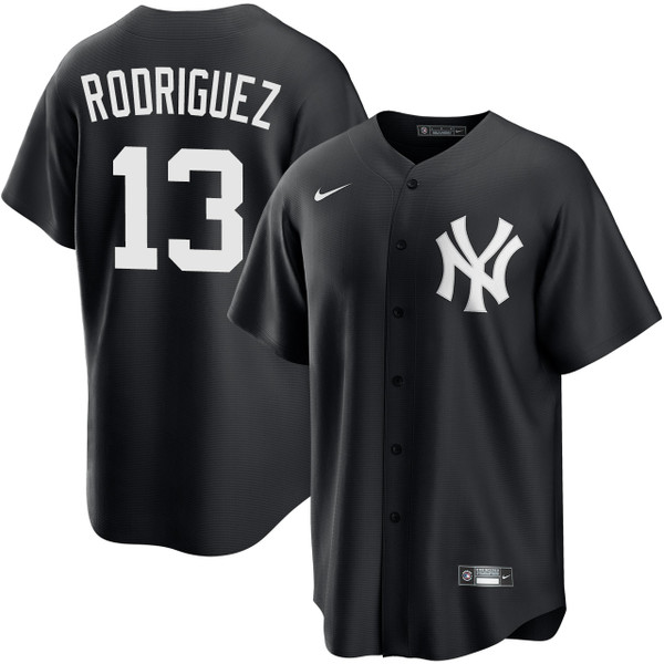 New York Yankees RODRIGUEZ 13 ユニフォーム New York Yankees RODRIGUEZ 13 ユニフォーム Men's #13 Alex