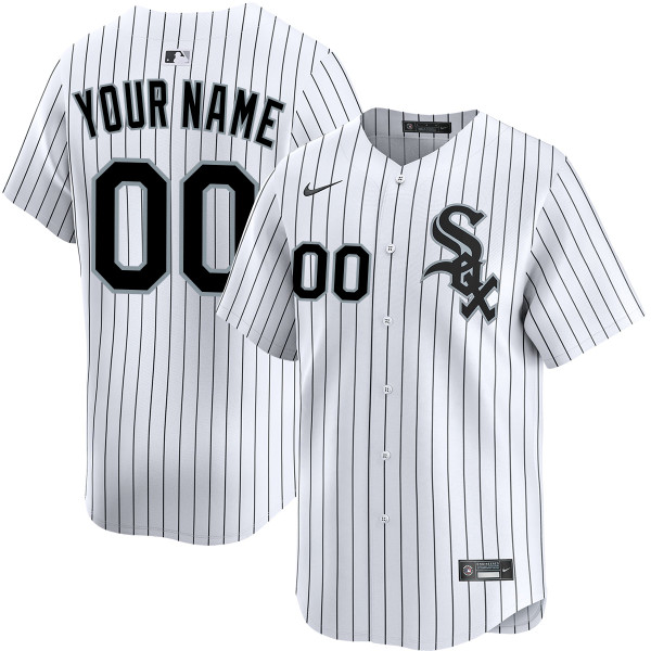 Chicago White Sox Personalized Home Limited Jersey by NIKE