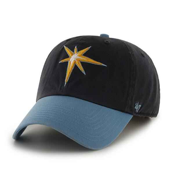 Men's '47 Navy Florida Panthers Logo Clean Up Adjustable Hat