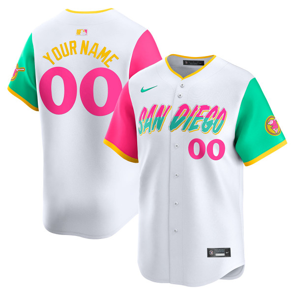 Nike San Diego Padres ユニフォーム San Diego Padres Personalized City Connect Limited Jersey by