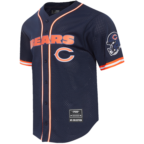 Chicago Bears Mesh Button-Up Jersey by Pro Standard® Official NFL®